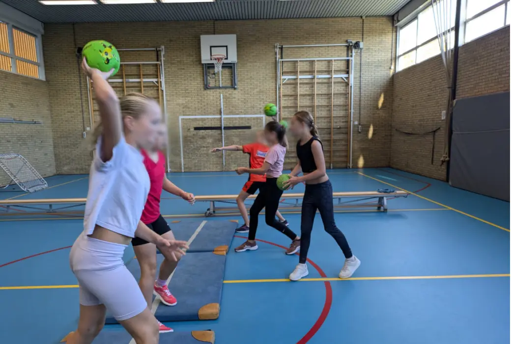 Activiteit kom handballen foto 1